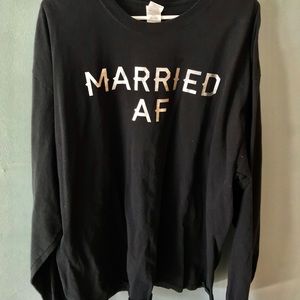 “Married af” tee